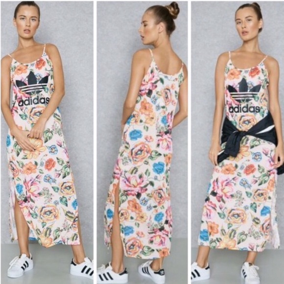 adidas dress floral